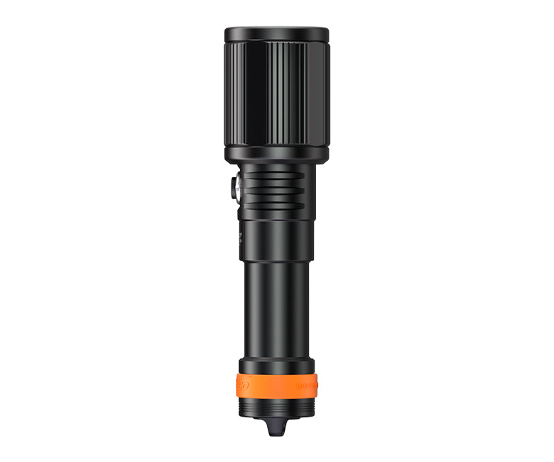 OrcaTorch D720 Long Beam Dive Light 1300m Beam Angle Adjustable from 3° to 18°