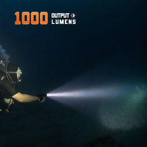 OrcaTorch D550 Scuba Diving Light 1000 Lumens