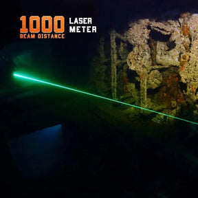 OrcaTorch D560-GL Green Laser Dive Light Beam Distance 1000m