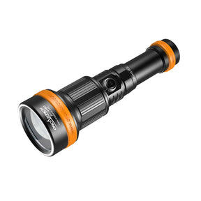 OrcaTorch ZD710 MK2 Zoomable Dive Light Beam Angle 4°-72° Adjustable, Max 212500cd Beam Intensity OrcaTorch Dive Lights